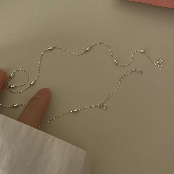 RENE NECKLACE IN SILVER - RESTOCKED