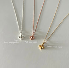 Load image into Gallery viewer, LE-92 NECKLACE IN PINK GOLD (S925)
