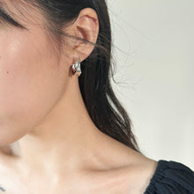 Load image into Gallery viewer, LOVE ON RODEO EARRINGS IN SILVER
