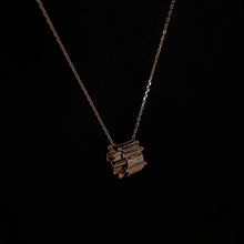 Load image into Gallery viewer, AURELIE NECKLACE - PINK GOLD
