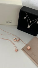 Load image into Gallery viewer, PIAZZA HUGGIE EARRING - PINK GOLD
